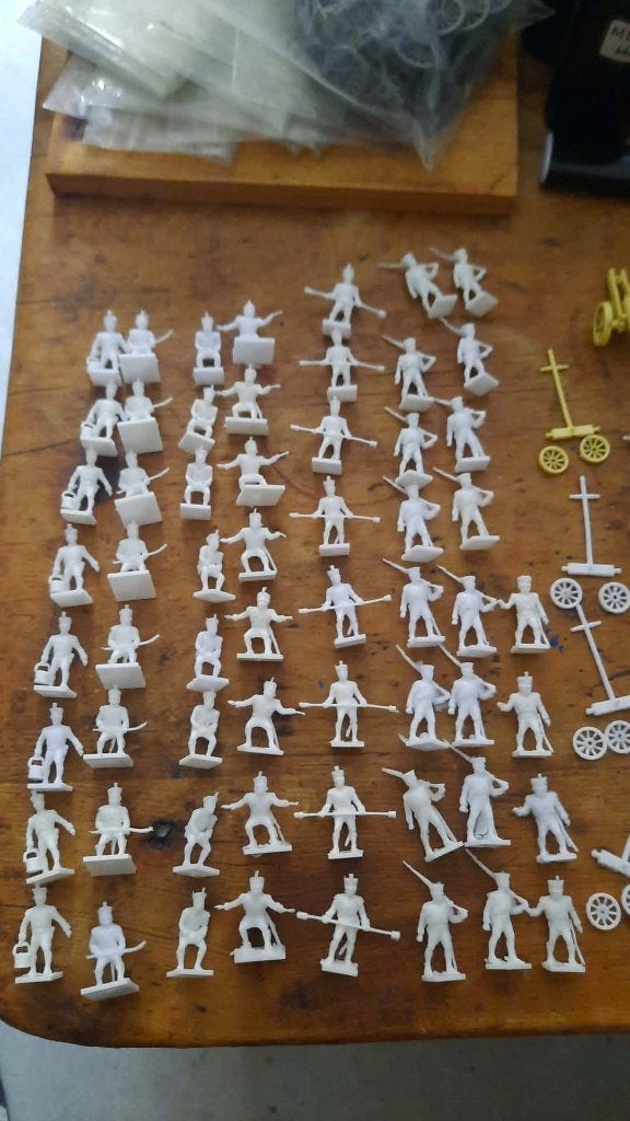 Franse artillerie van de lijn 1/72 Airfix, Ophalen of Verzenden, Zo goed als nieuw, Historisch, Figuurtje(s)