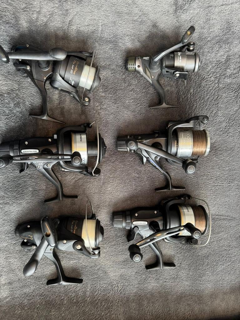 5 Molentjes: Shimano 10000 en overige, Ophalen of Verzenden