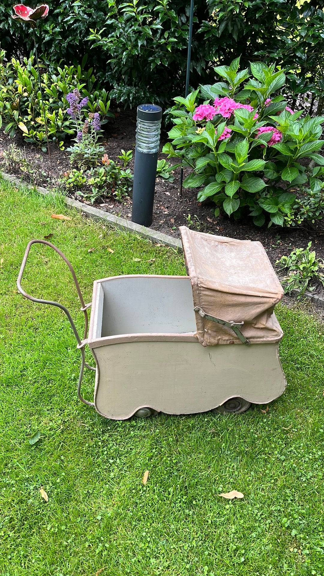Antieke poppenwagen origineel, Antiek en Kunst, Ophalen of Verzenden