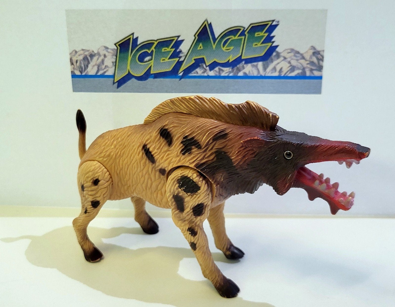 Tyco Zeldzame Dino Riders Ice Age Wild Zwijn Warthog, Ophalen of Verzenden, Gebruikt, Actiefiguur of Pop