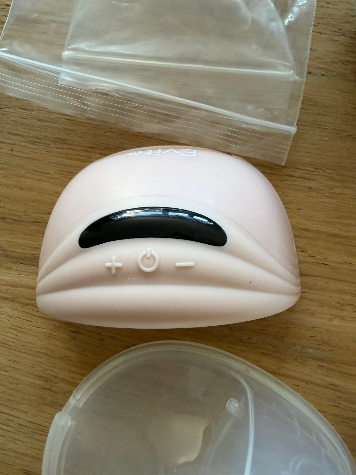 Evite draagbare borstkolf, Kinderen en Baby's, Babyvoeding en Toebehoren, Ophalen of Verzenden, Zo goed als nieuw, Borstkolf