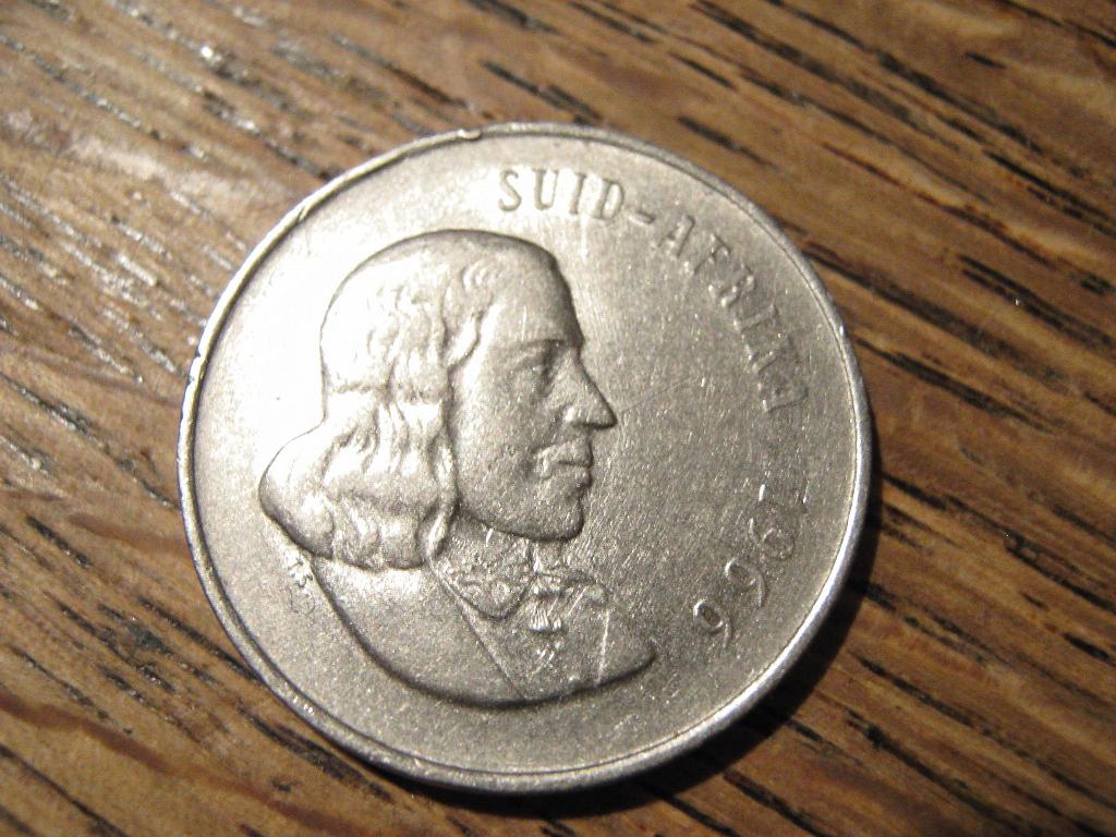 Suid Afrika 20 Cents 1965, Jan van Riebeeck #508, Ophalen of Verzenden, Zuid-Afrika, Losse munt