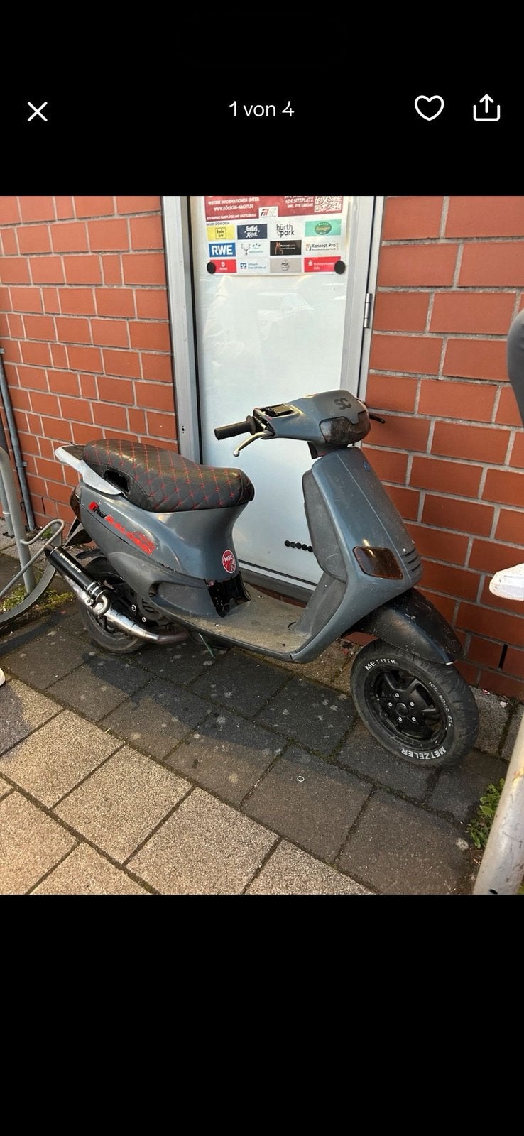 70cc type geen 123 moet snel weg, Ophalen, Zo goed als nieuw, Tweetakt, Piaggio