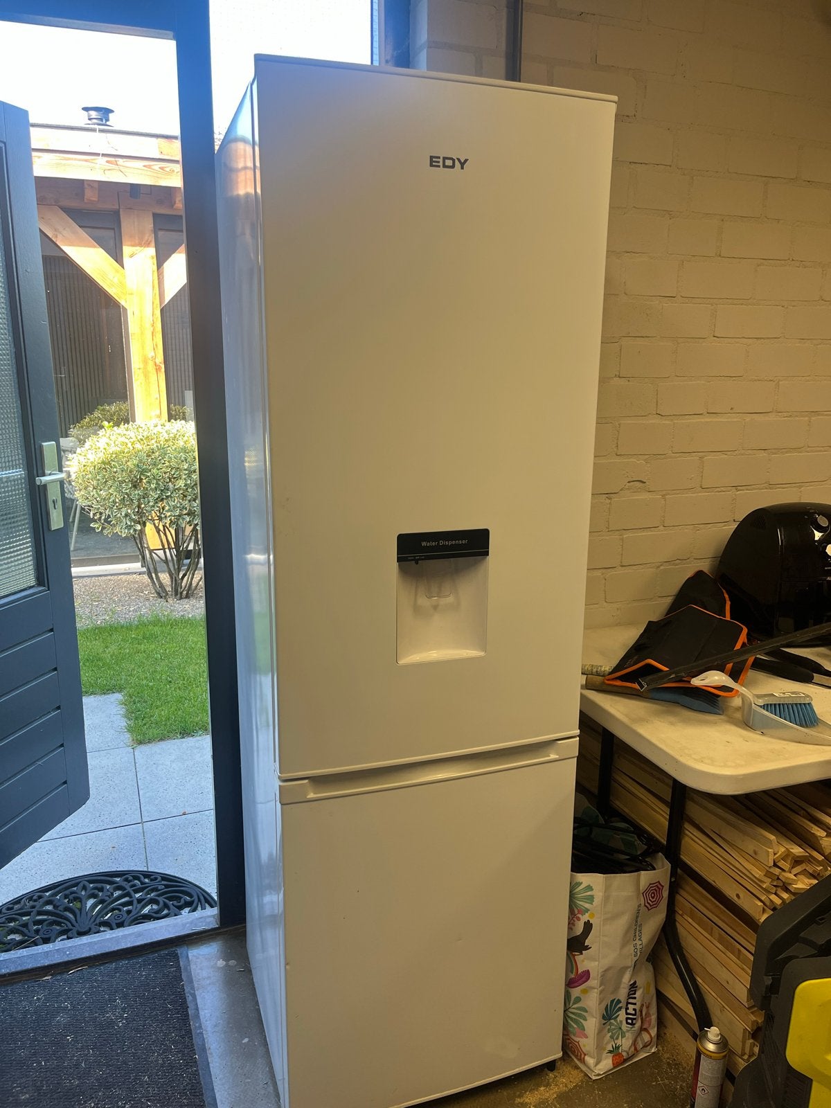 EDY Koel-vriescombinatie met waterdispenser