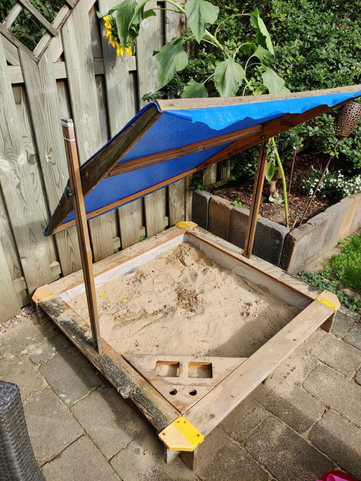 Zandbak incl. zand ⛱️ GRATIS ⛱️, Kinderen en Baby's, Ophalen, Gebruikt