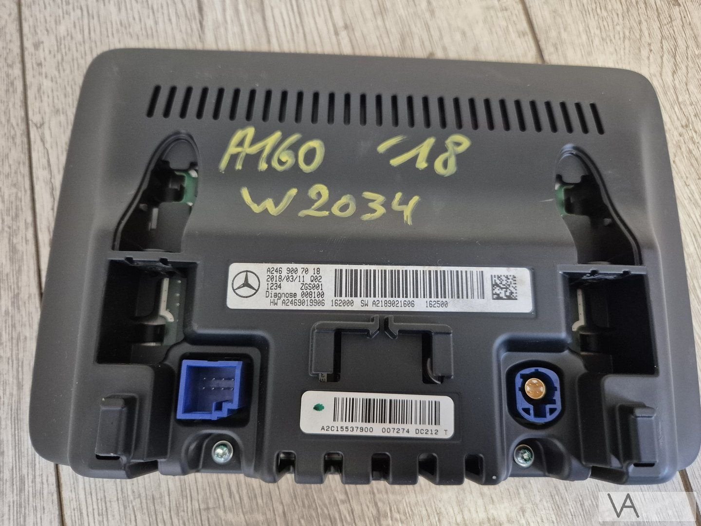 Mercedes a klasse W176 / B W246 CLA W117 display a2469007018, Gebruikt, -, Ophalen of Verzenden, -