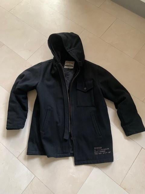 Scotch Soda winterjas, Ophalen of Verzenden, Gedragen, Maat 52/54 (L), Zwart