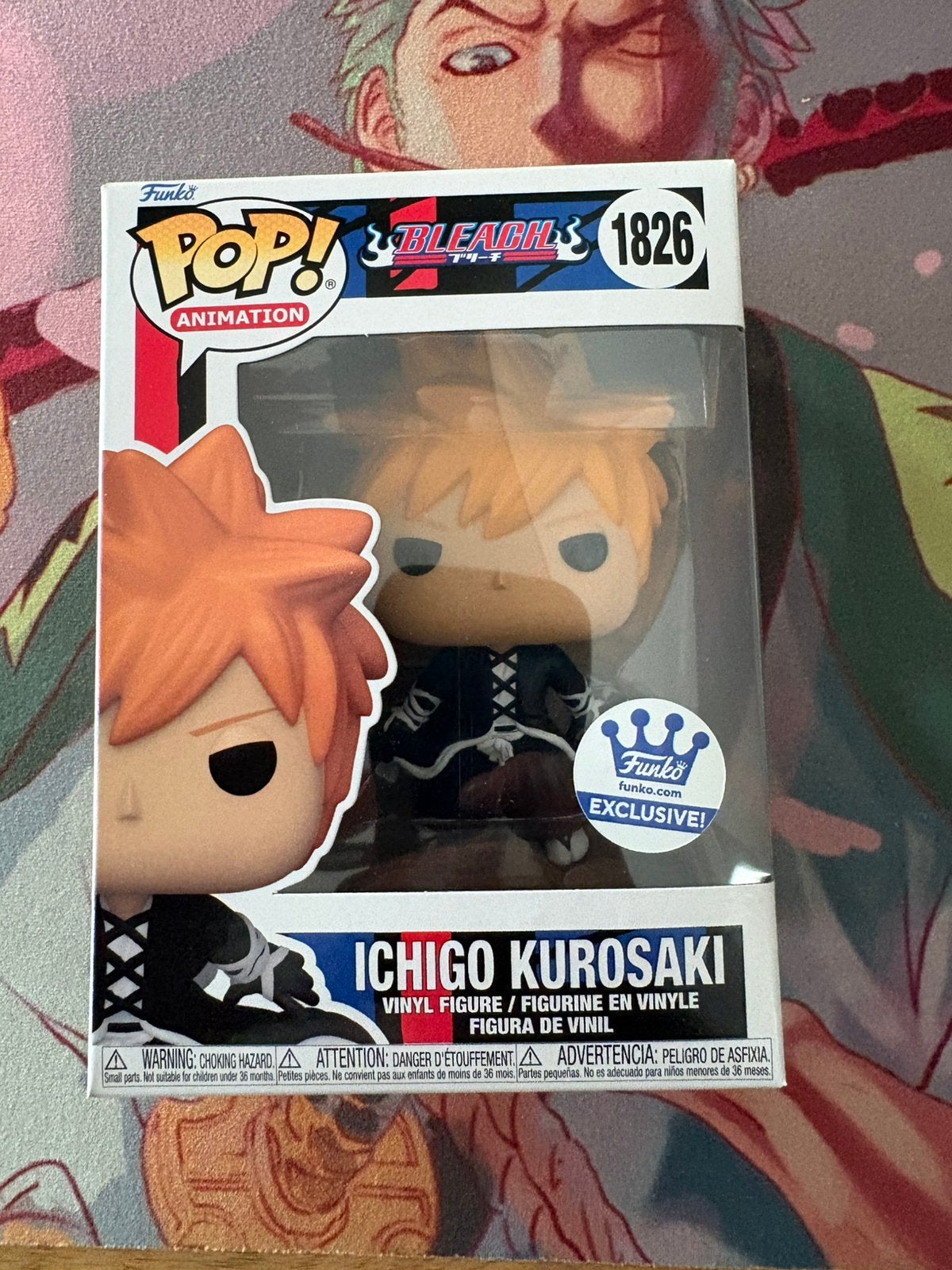 Funko Pop! Bleach #1826 – Ichigo Kurosaki Funko Exclusive, Funko Europe, Supportmea@funko.com, Ophalen of Verzenden, Zo goed als nieuw