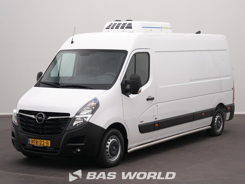 Opel Movano 500 kg DHollandia Tail Lift Koelwagen L3H2 Navig, Auto's, Bestelauto's, Gebruikt, Euro 6, 4 cilinders, Wit