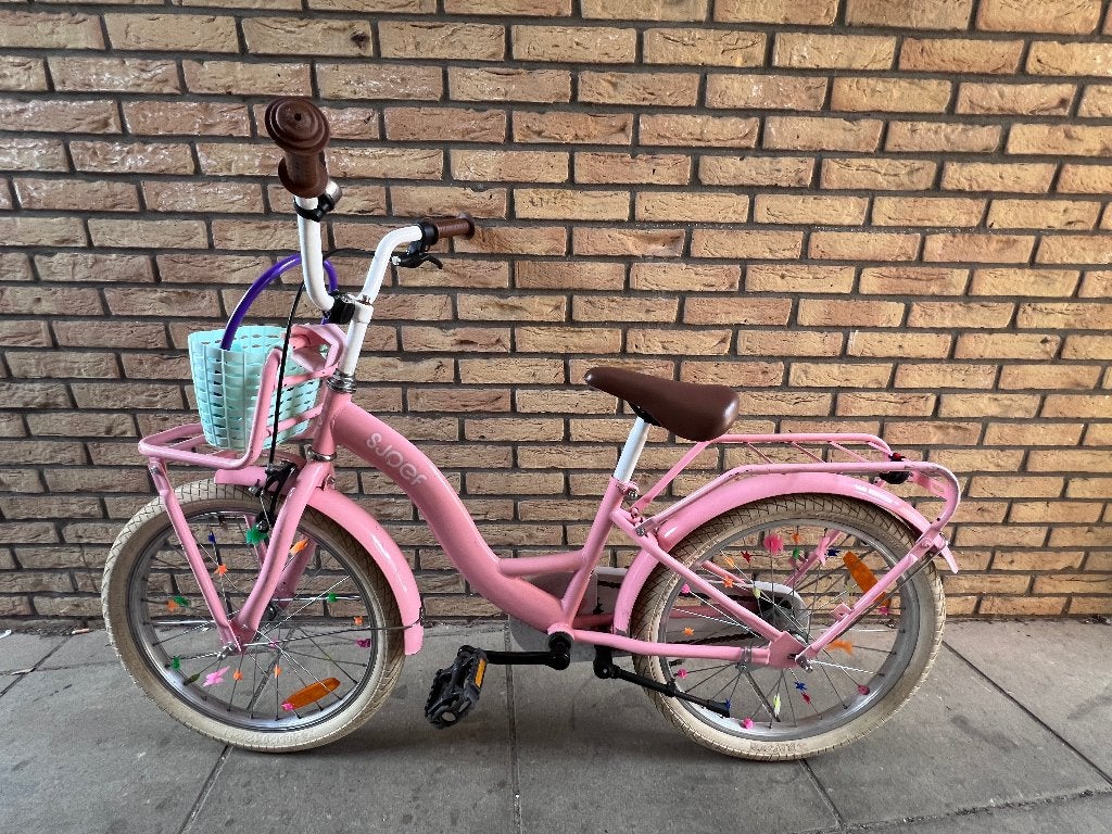 Kinderfiets sjoef 20’, Fietsen en Brommers, Fietsen | Kinderfietsjes, Ophalen, Gebruikt, Sjoef, Terugtraprem