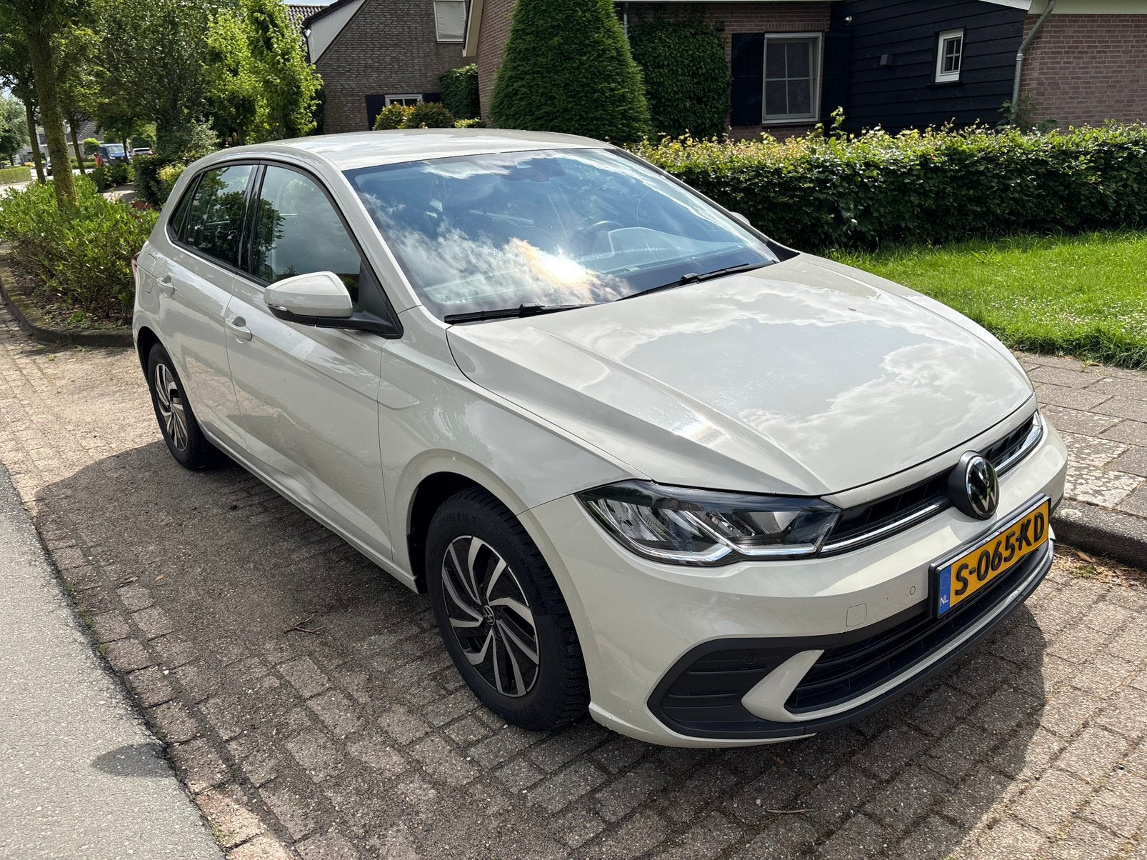 Volkswagen Polo 2023 – lichte parkeer schade, Auto's, Volkswagen, Particulier, Ophalen