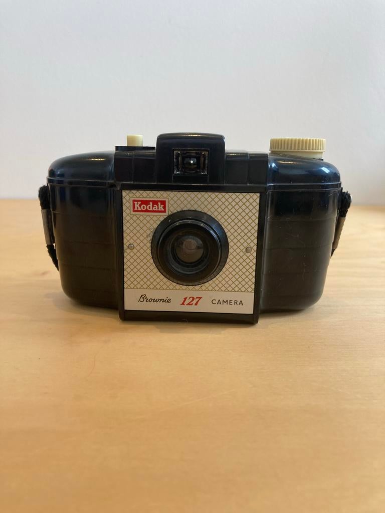 Vintage Kodak Brownie 127 Camera Bakeliet, Ophalen of Verzenden, Gebruikt, Compact, Kodak