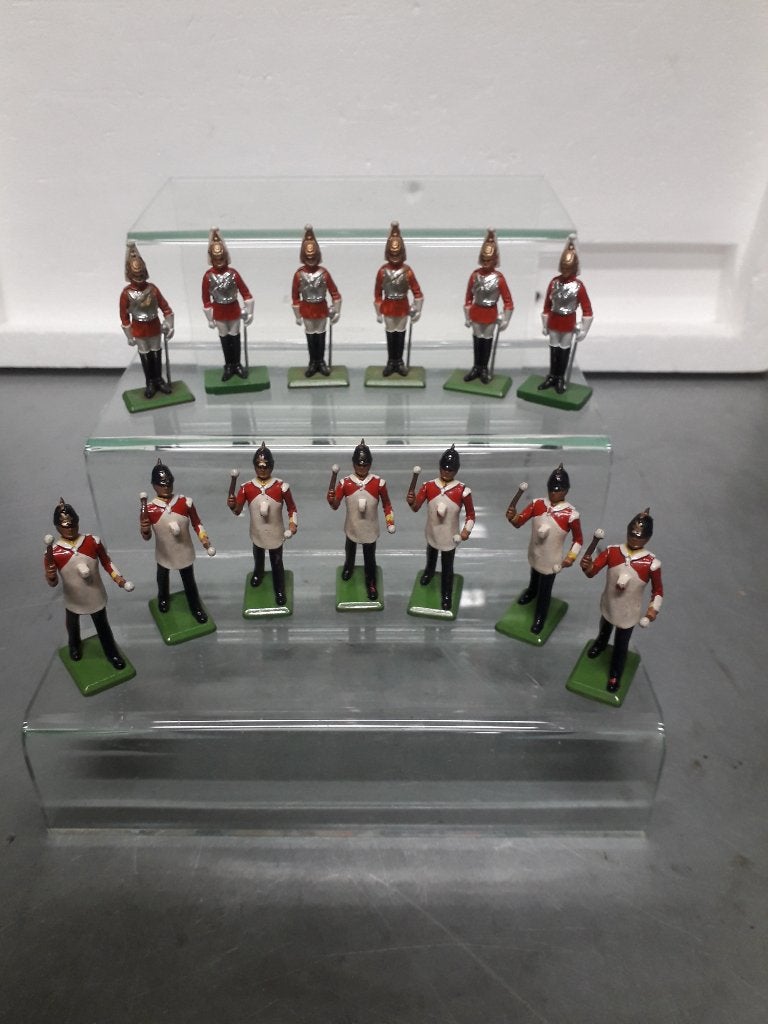 TINNEN WILLIAM BRITAIN ENGELSE GUARDS SOLDATEN, Ophalen of Verzenden, Gebruikt