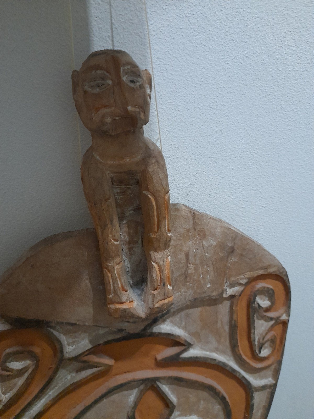 Asmat Papoea New Guinea, Hout, Handgemaakt, Ophalen of Verzenden, Indonesië