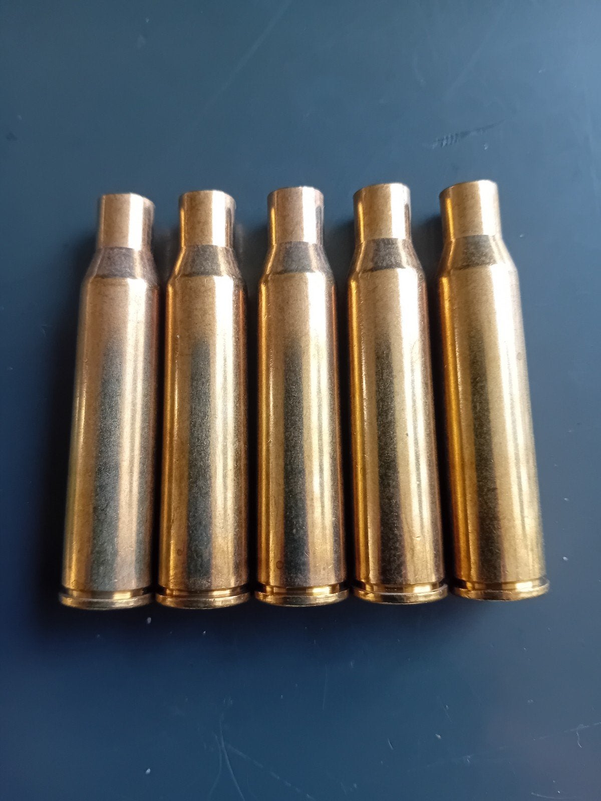 5 lege hulzen  6,5 mm JAP. (6,5 x 50SR), Verzamelen, Militaria | Algemeen, Verzenden, Overige soorten, Duitsland, Hulzen of Bodemvondsten
