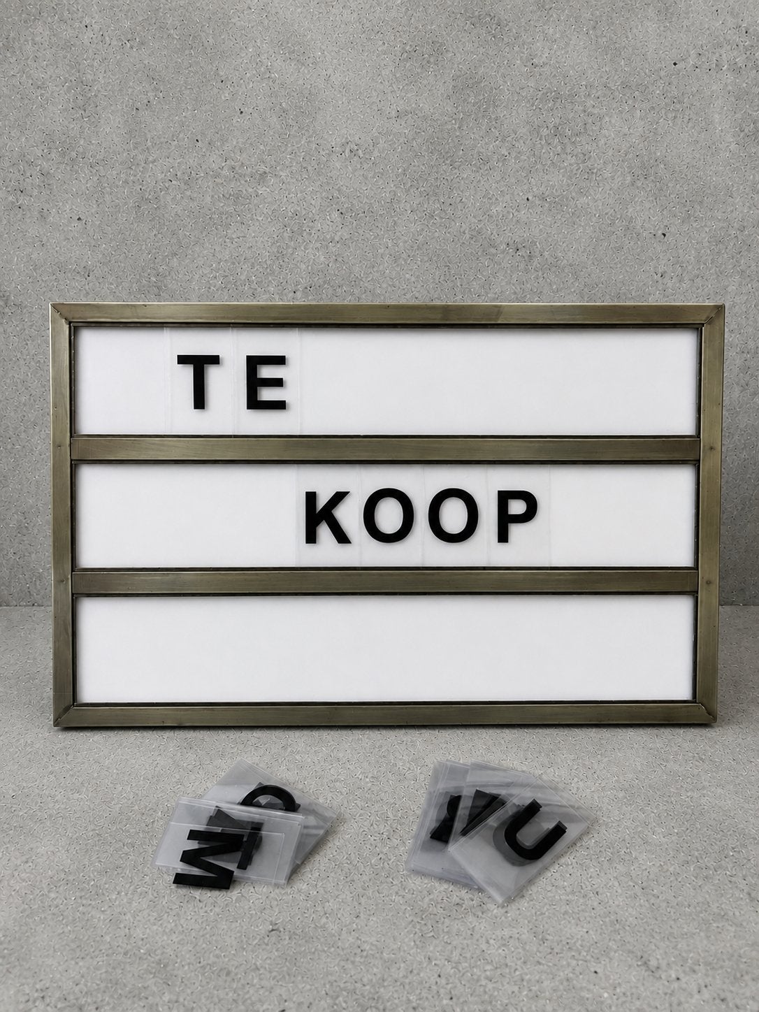 Letterbak, Overige typen, Ophalen of Verzenden, Gebruikt, Overige materialen