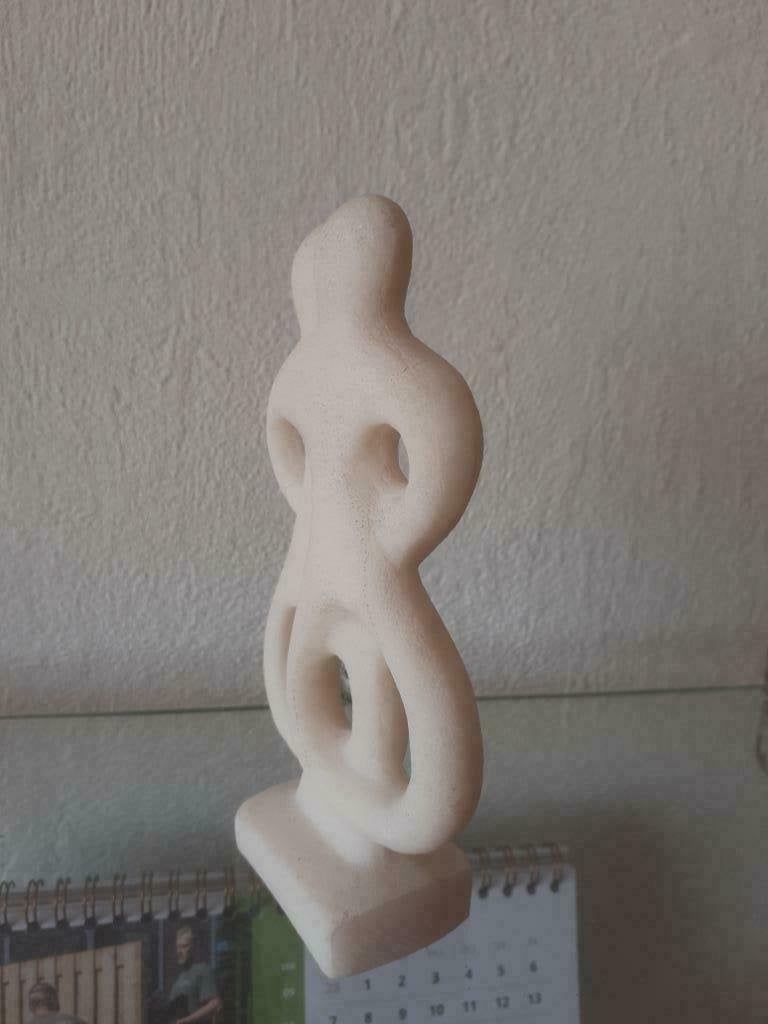 koppel beeldje 14cm hoog., Verzamelen, Beelden en Beeldjes, Ophalen of Verzenden, Zo goed als nieuw