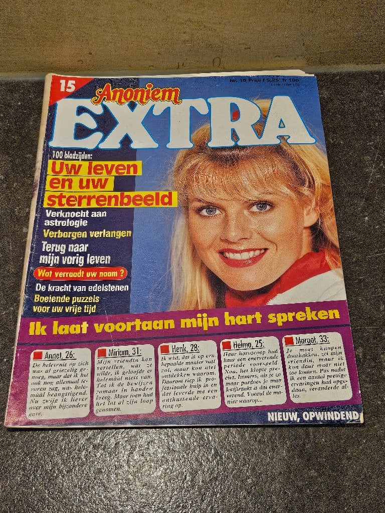 Anoniem extra, Boeken, Ophalen of Verzenden, Zo goed als nieuw