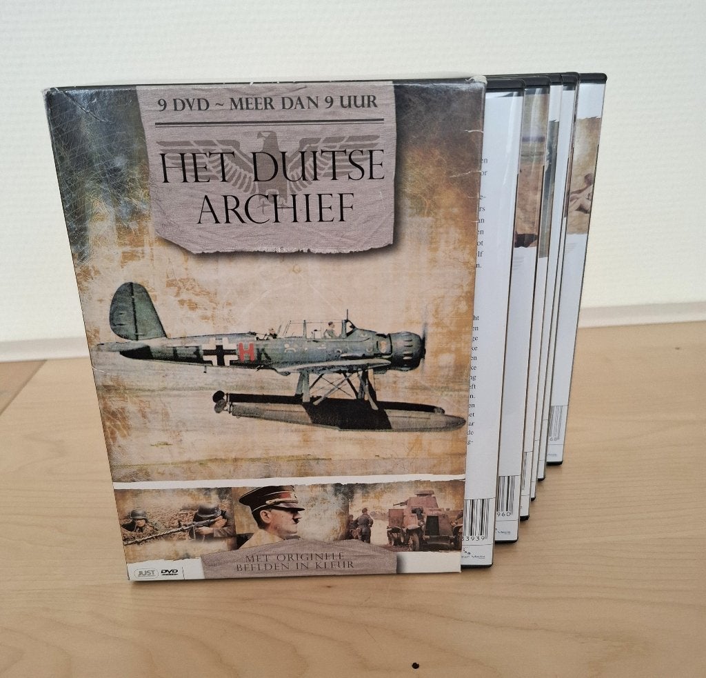 DVD box Tweede Wereldoorlog - Het Duitse Archief, Ophalen of Verzenden, Overige soorten, Duitsland, Overige typen