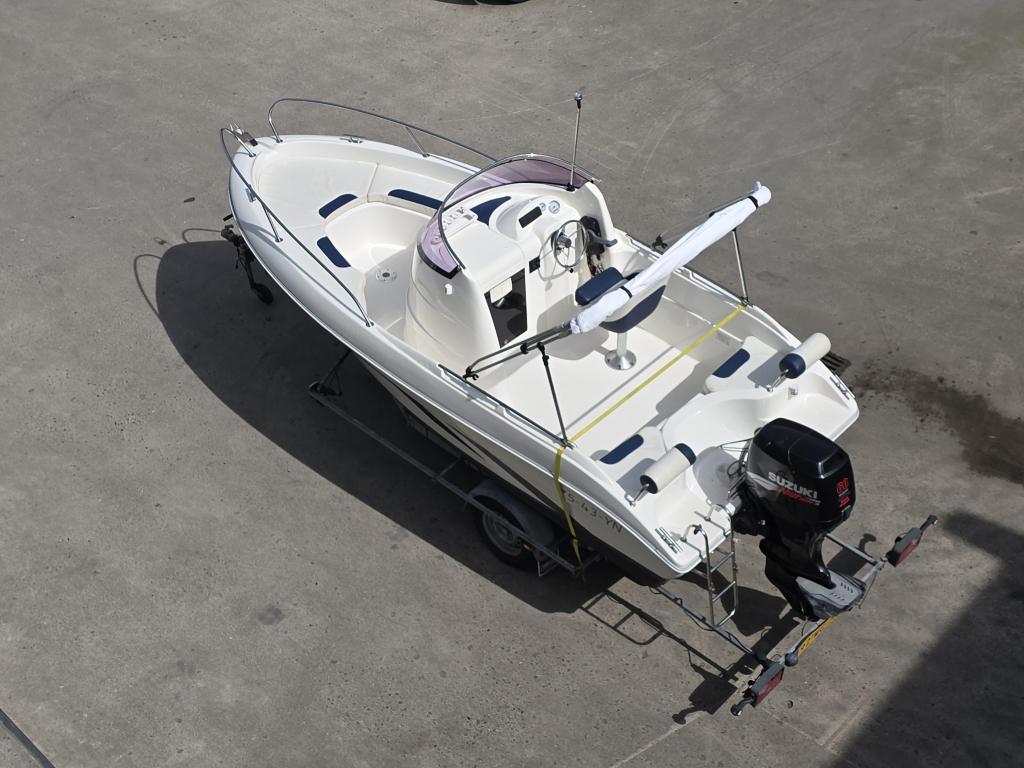 Prins 550 open 60pk Suzuki 425 uur BAKKER boten, Watersport en Boten, Vis- en Consoleboten, Voorling, 140, Gebruikt, Bakker boten