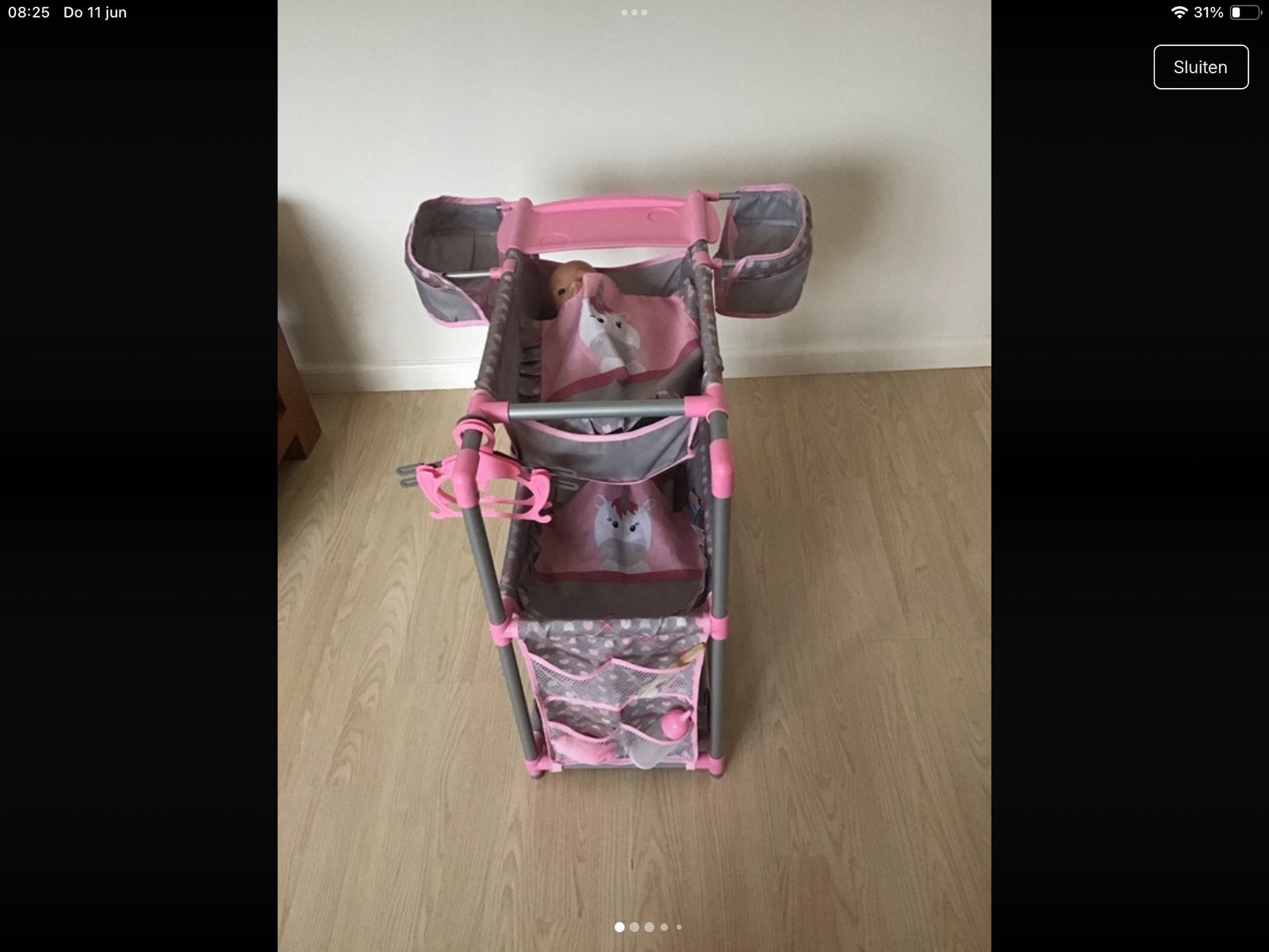 Baby born box, Kinderen en Baby's, Speelgoed | Poppen, Ophalen, Zo goed als nieuw, Babypop