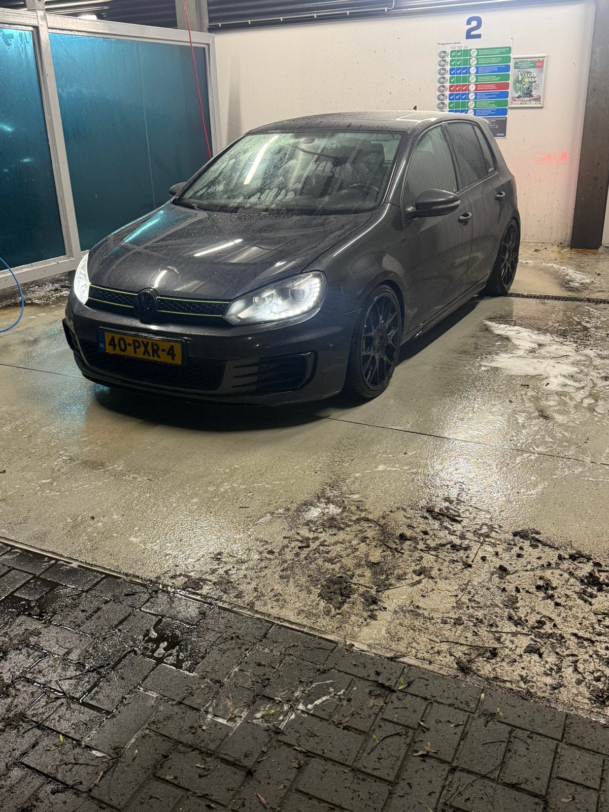 Volkswagen Golf 2.0 GTI 155KW 2011 Grijs, Auto's, Voorwielaandrijving, Euro 5, Zwart, 4 cilinders