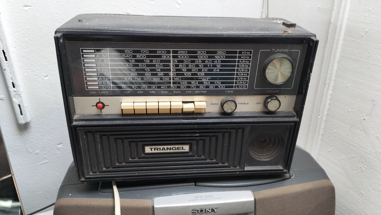 Oude Wereld Radio, Audio, Tv en Foto, Radio's, Ophalen