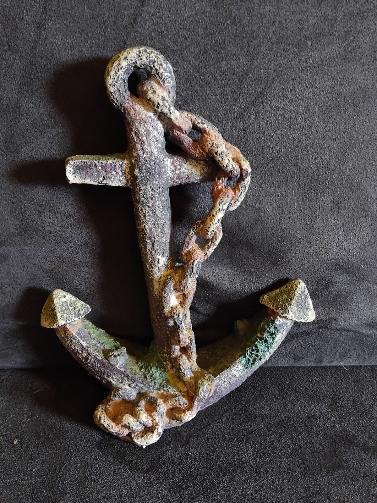 Anker met Ketting voor aquarium, Ophalen