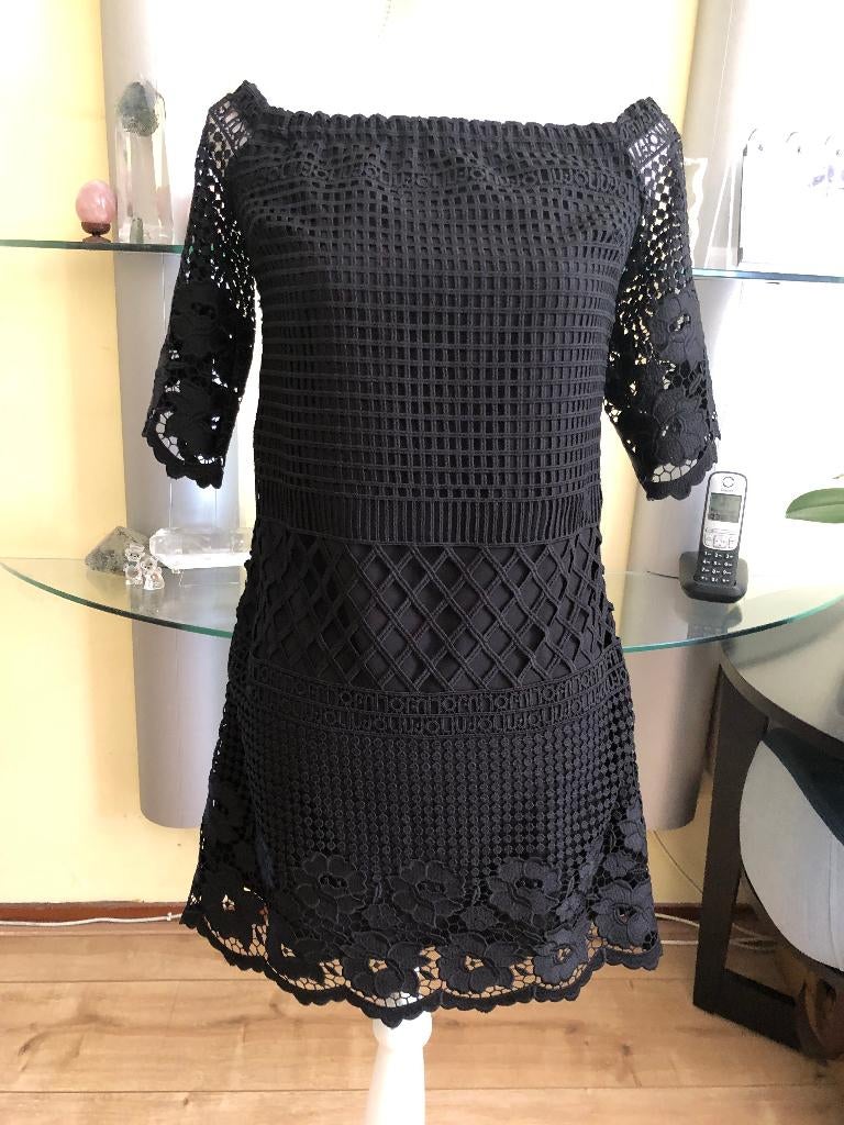 Jurk -  Liu Jo, Kleding | Dames, Jurken, Verzenden, Zwart, Zo goed als nieuw, Maat 34 (XS) of kleiner
