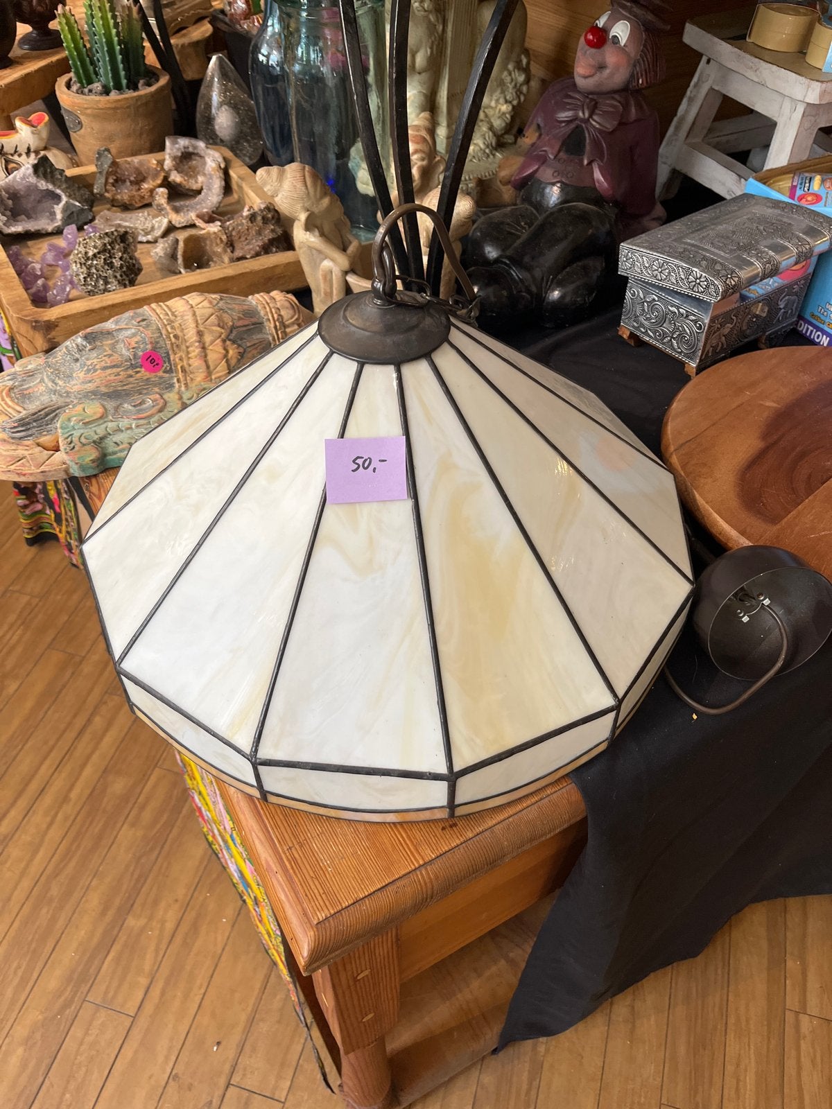Tiffany-stijl hanglamp - Vintage plafondlamp, Ophalen of Verzenden