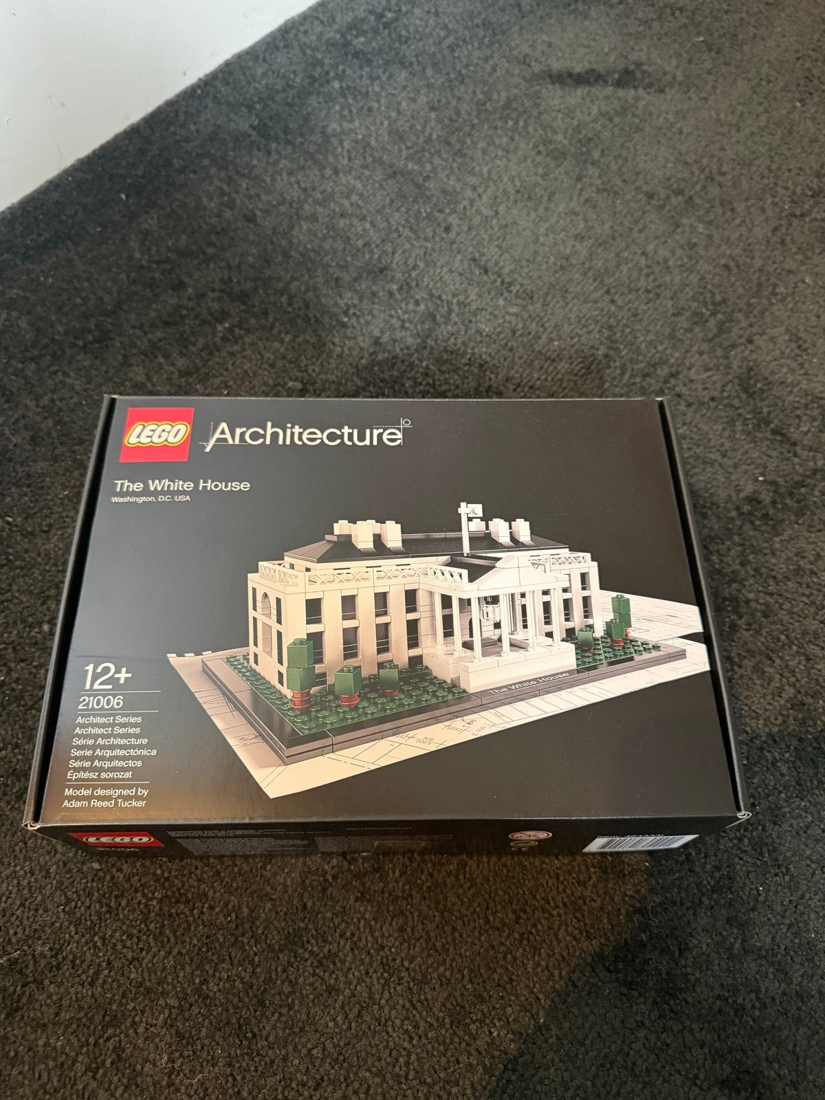 LEGO Architecture 21006 The White House, Ophalen of Verzenden, Zo goed als nieuw