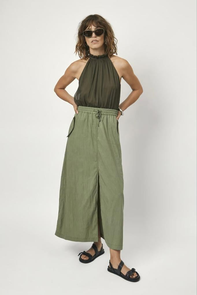Dante 6 Rok Parachute Cargo Skirt - Maat 4, Kleding | Dames, Rokken, Maat 38/40 (M), Nieuw, Ophalen of Verzenden, Onder de knie