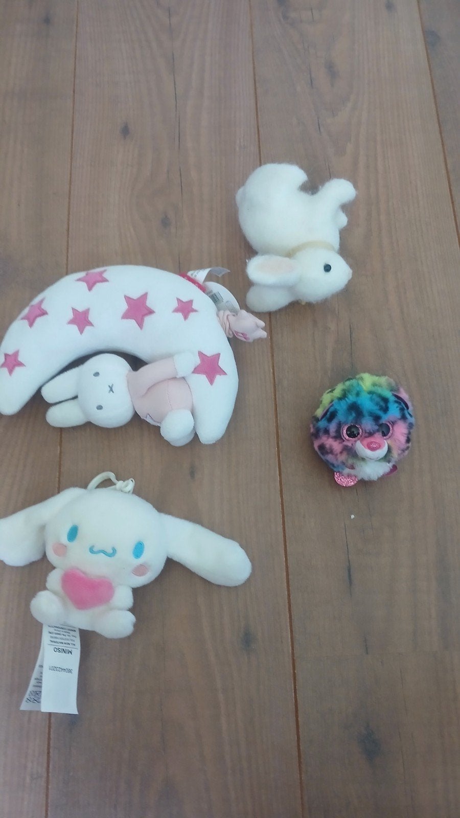 Leuke mini knuffeltjes - Konijn, Cinnamoroll en meer, Gebruikt, Overige merken, Overige karakters, Konijn