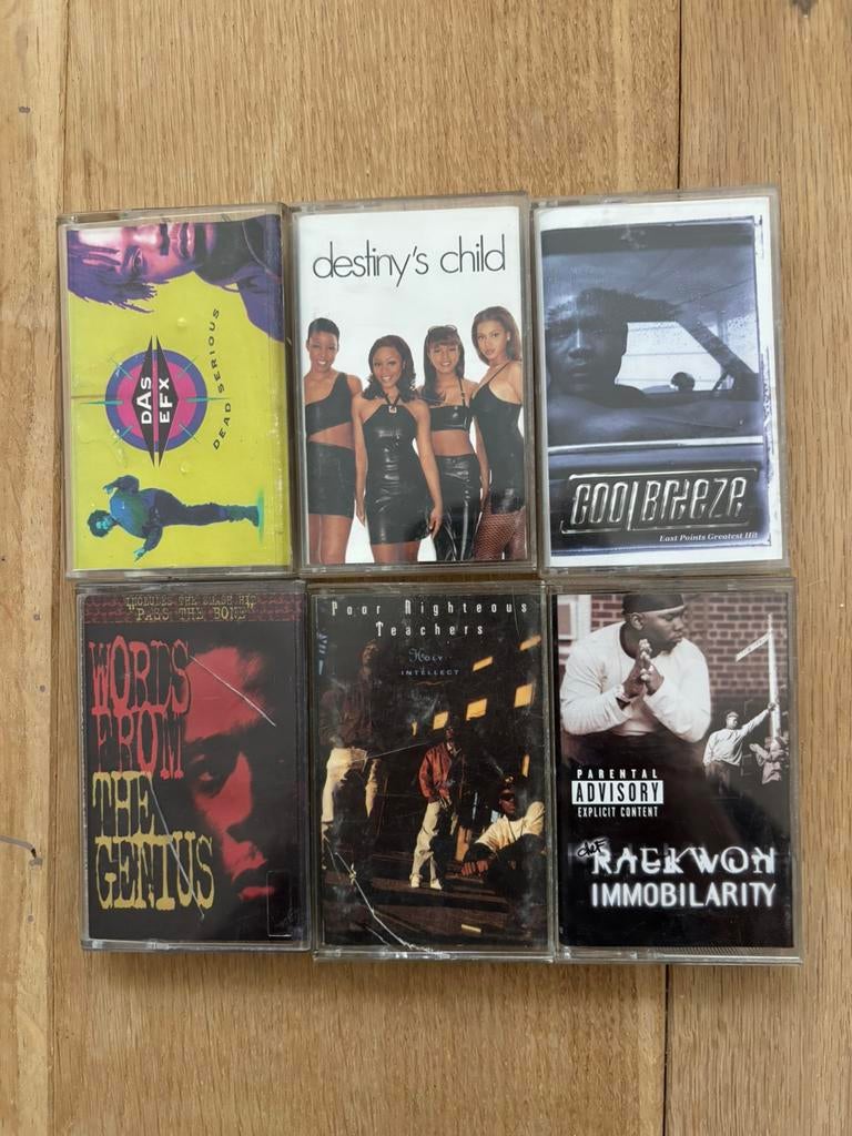 Hip hop cassettes US uitgaves, Ophalen of Verzenden, Zo goed als nieuw, Overige genres, 2 t/m 25 bandjes