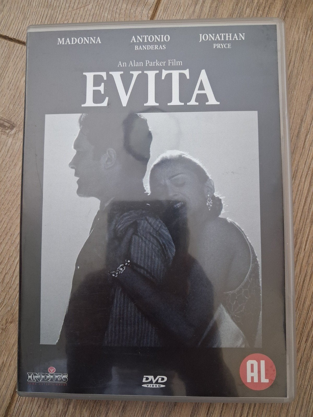 Evita DVD met Madonna en Antonio Banderas, Bonusmateriaal, Alle leeftijden, Nederlands, Ophalen of Verzenden