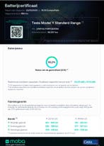 KJJ-50-H kentekencheck: Tesla Model Y, APK en kosten 5 Tesla Model Y RWD LFP | 2022 | 66k km | SOH 92.2% | BTW Auto