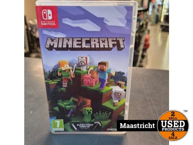 Switch Game | Minecraft, Nintendo, Zo goed als nieuw, Support@nintendo.com, 11-1 Hokotate-cho, Kamitoba, Minami-ku
Kyoto 601-8501
Japan