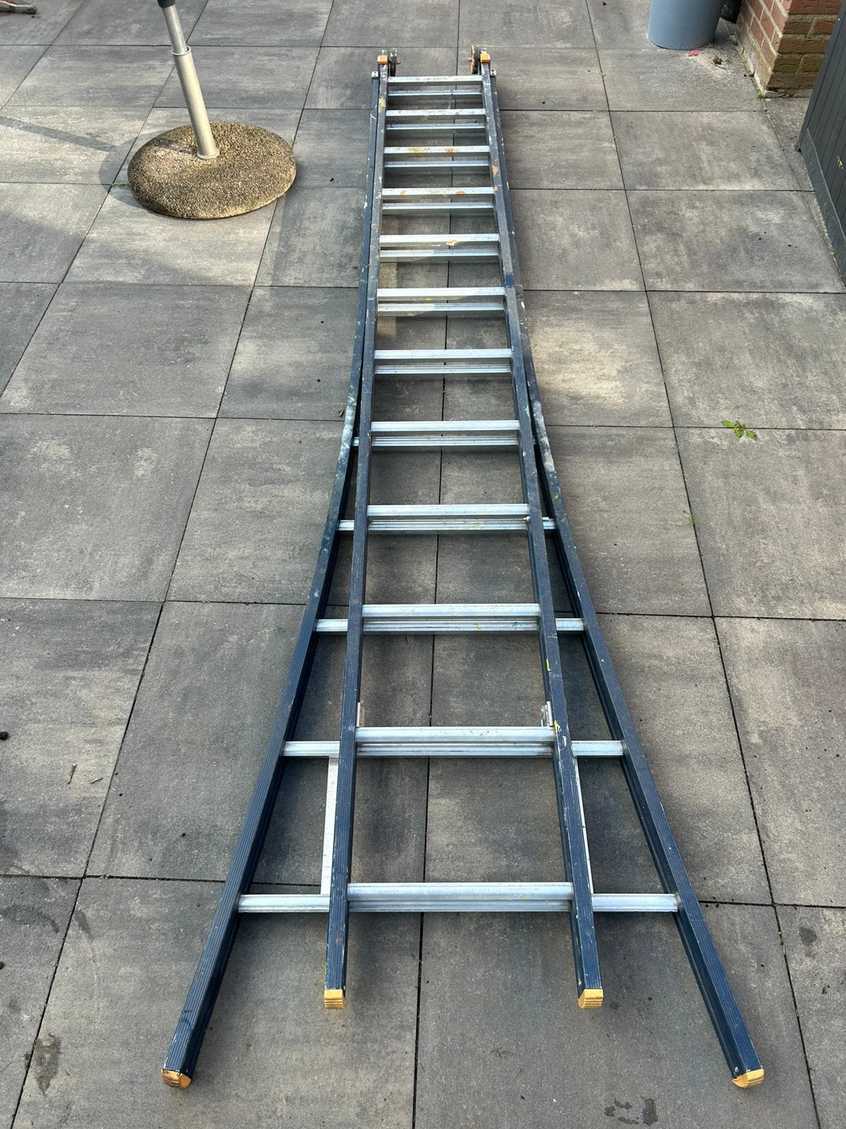 Wienese ladder 2x12, Ophalen, Gebruikt, ., Wienese