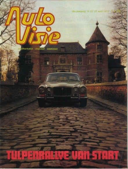 Autovisie 17 1973 : Datsun 120A Coupe - Mercedes Benz 450, Ophalen of Verzenden, Gelezen, Algemeen