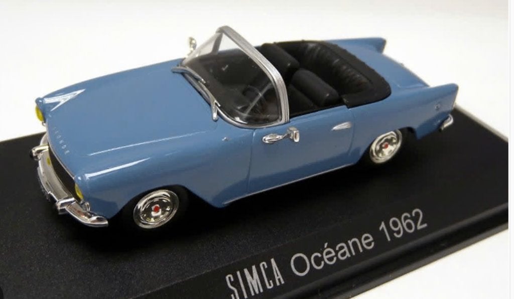 SIMCA OCEANE 1962 L.BLAUW SCHAAL 1:43 NOREV ref. 574323, Hobby en Vrije tijd, Verzenden, Nieuw, Auto, Norev
