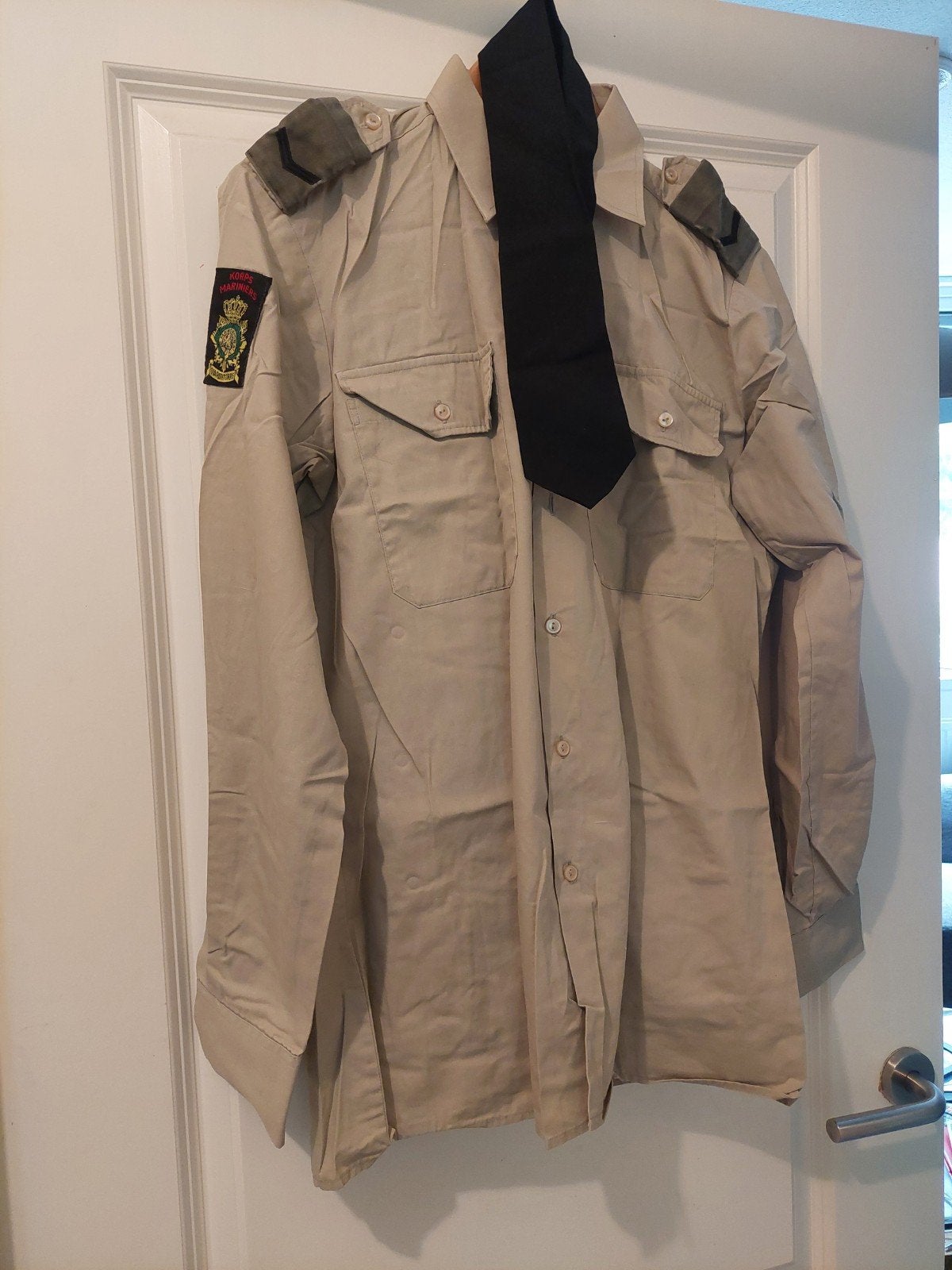 Korps Mariniers Kazerne Tenue - Compleet Pak, Verzamelen, Ophalen of Verzenden
