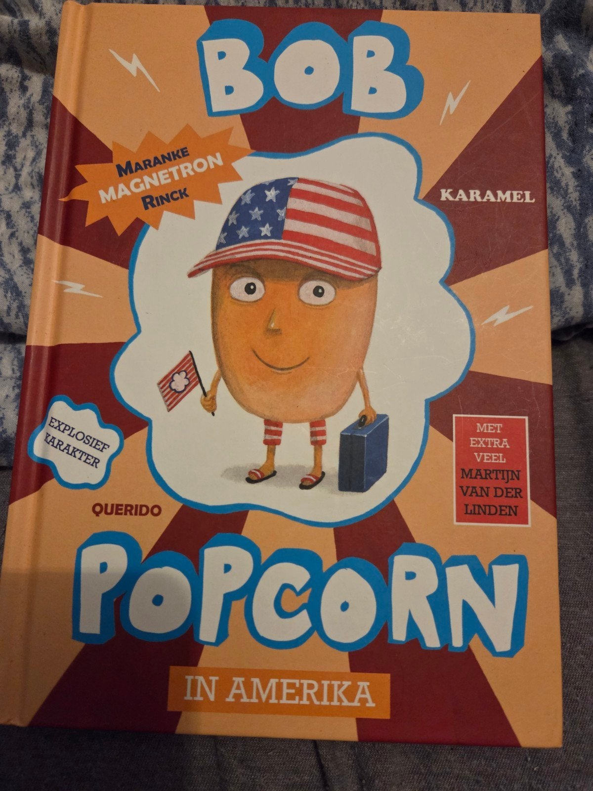 Bob Popcorn in Amerika, Ophalen of Verzenden, Zo goed als nieuw, Maranke Rinck, Fictie algemeen