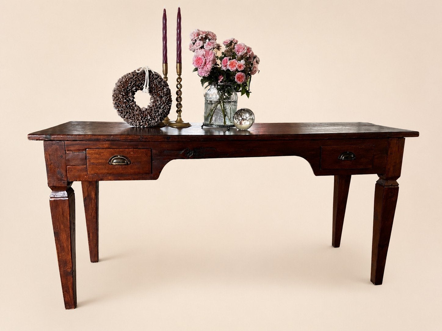 Sidetable rustieke stijl, Rustieke stijl, Gebruikt, Ophalen of Verzenden, 150 tot 200 cm