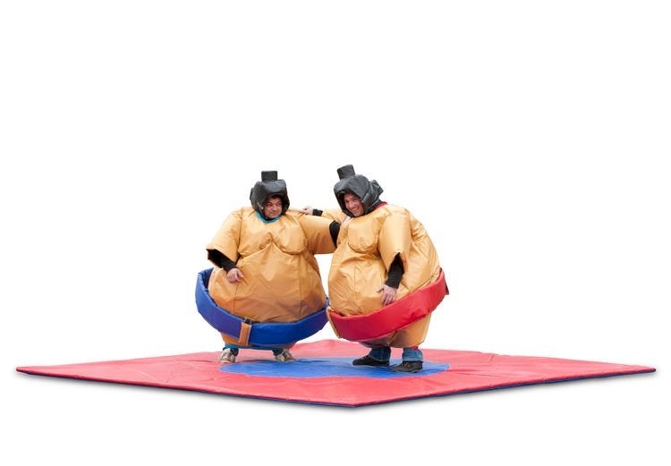 TE HUUR: sumoworstellen / zeskampspellen / oud hollands enz.