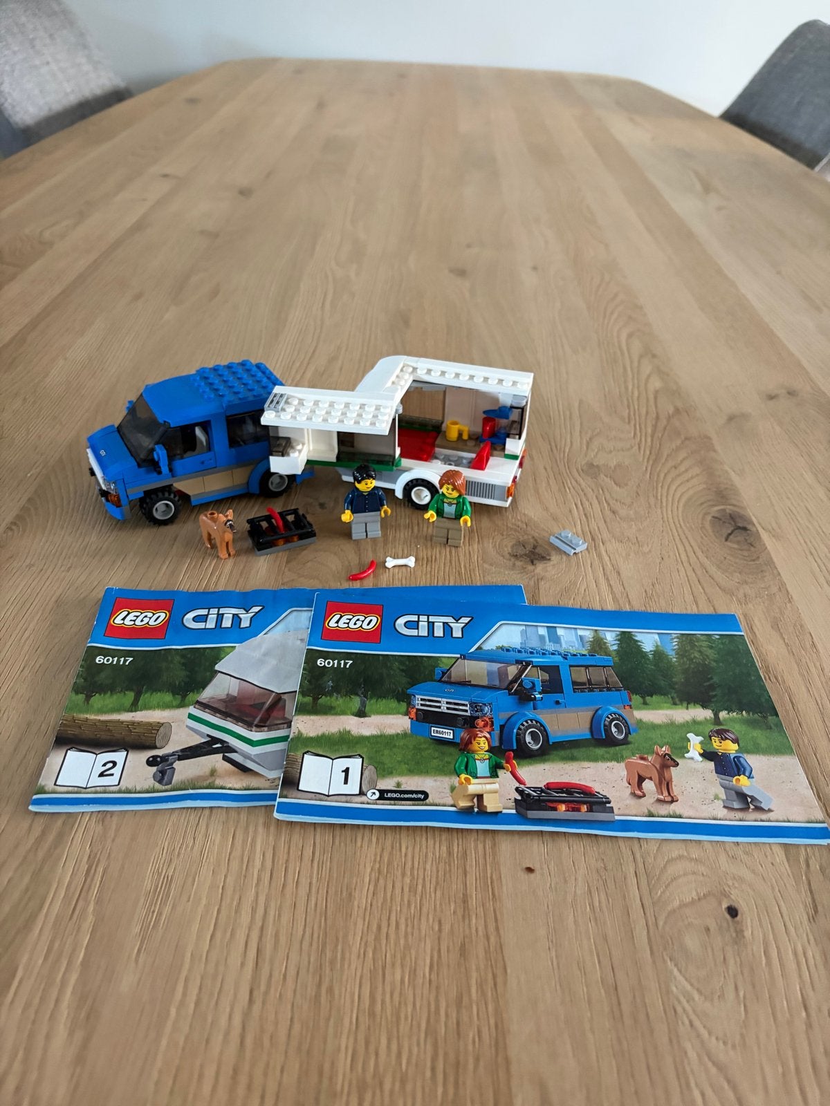 LEGO City 60117 Campervan, Lego, Ophalen of Verzenden, Inclusief instructies, Complete set