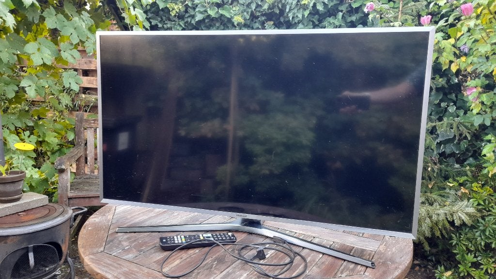 samsung  tv 40 UE40MU6770, Ophalen, Gebruikt, 50 Hz, LCD