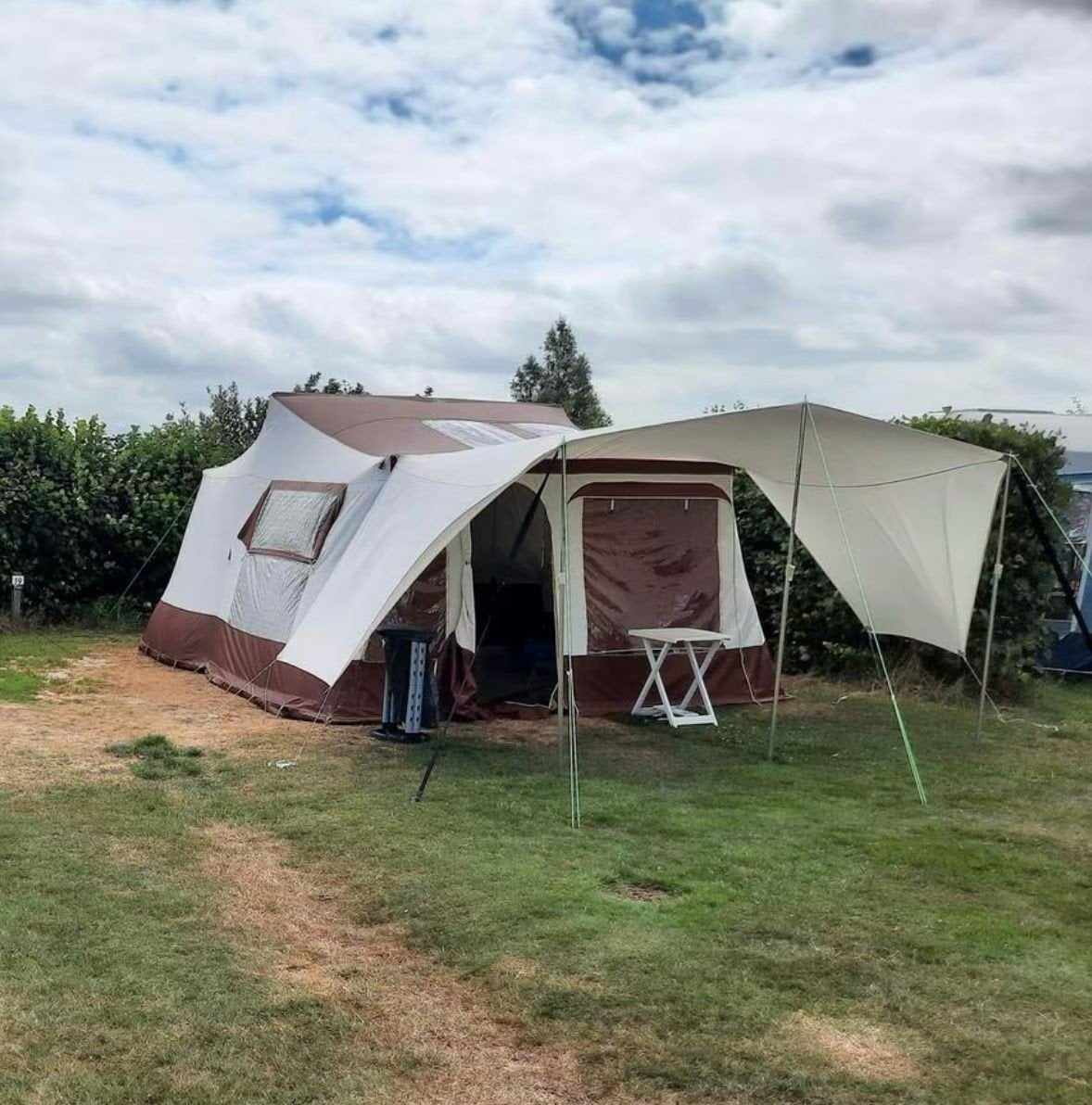 Jamet Jametic vouwwagen compleet met optionele stalling, Caravans en Kamperen, Vouwwagens, Ophalen of Verzenden, Tot en met 6