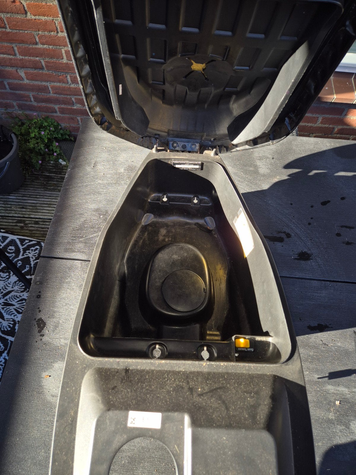 SYM scooterzadel met opbergruimte - Gebruikt, Ophalen of Verzenden, Gebruikt, Zadel, SYM