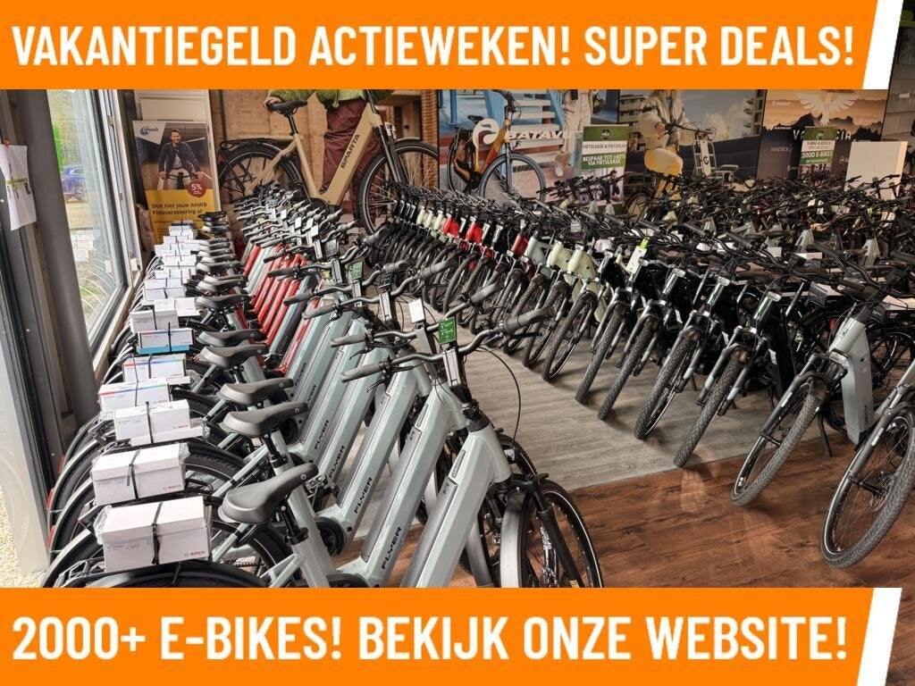 Flyer Upstreet 5.40 ebike met midden motor 5500 nu 2599,-, Fietsen en Brommers, Overige merken, Nieuw, Ophalen of Verzenden, 50 km per accu of meer