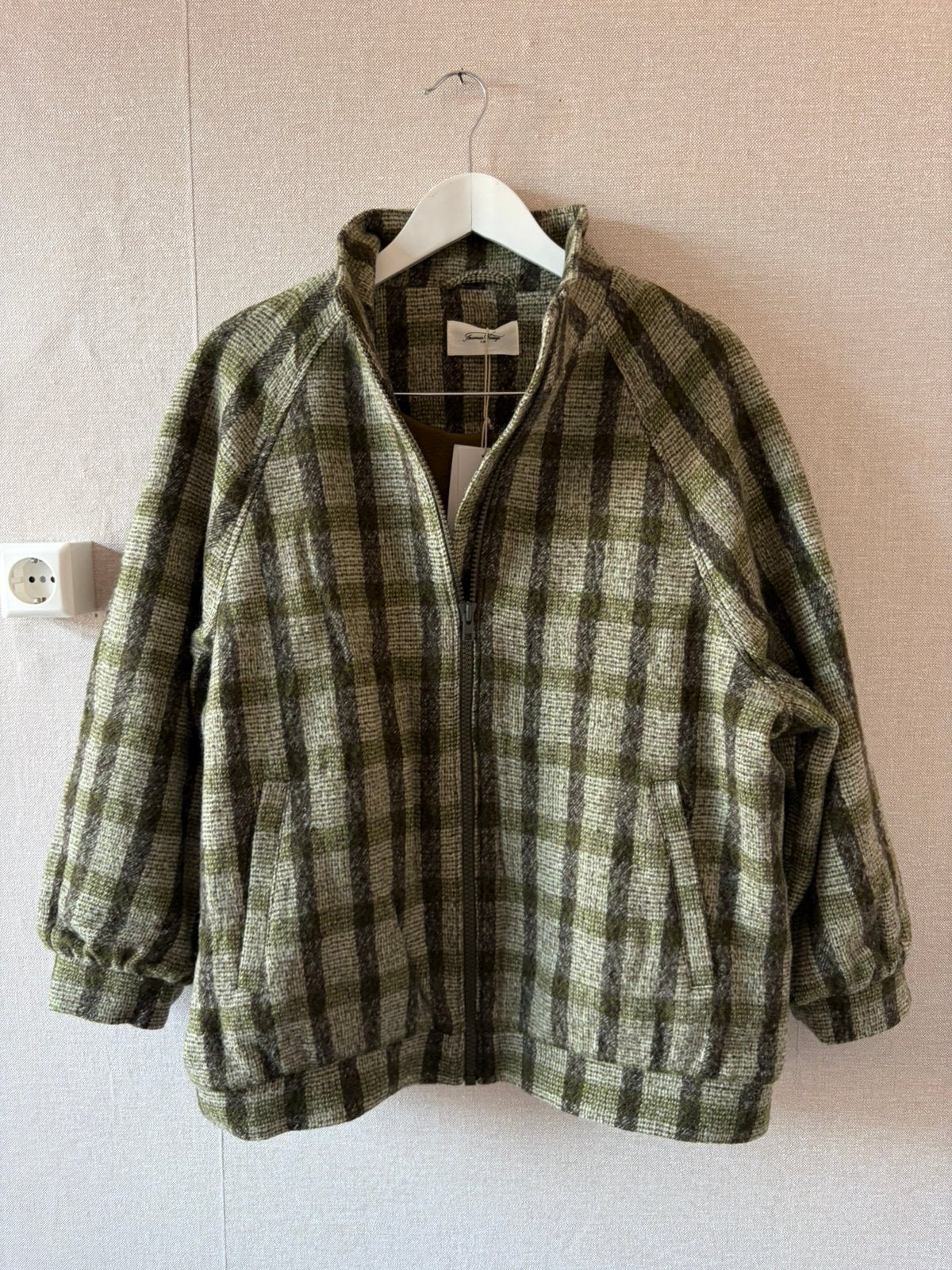 American vintsge jacket coat jas s wol, Ophalen of Verzenden, Zo goed als nieuw, Maat 38/40 (M)